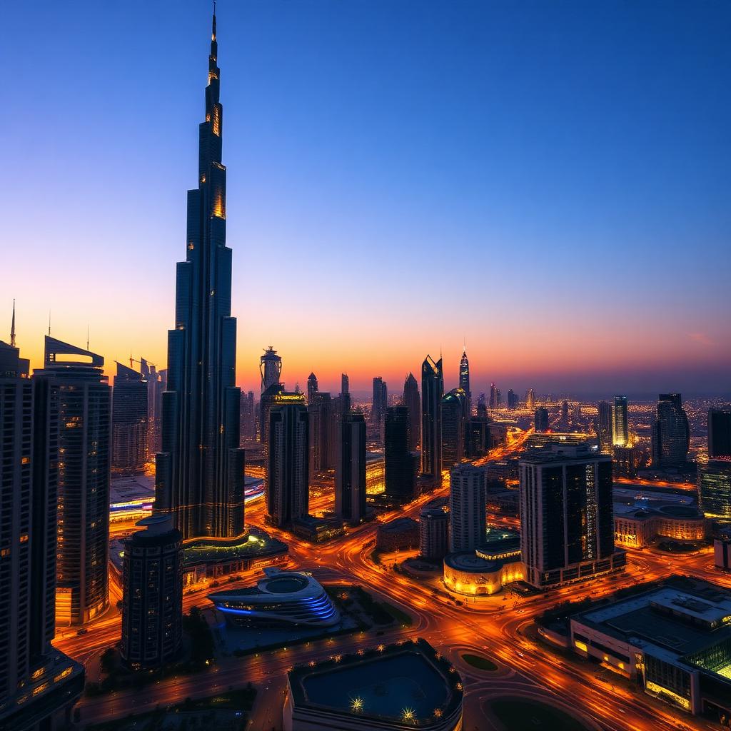 UAE skyline